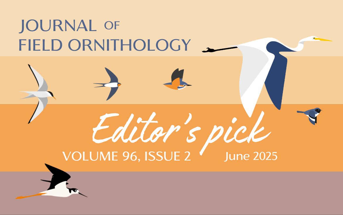 Journal of Field Ornithology | Editor's Pick (Volume 96, Issue 2)